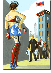 Prostitution of government