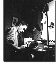A young Thompson at work, circa 1961