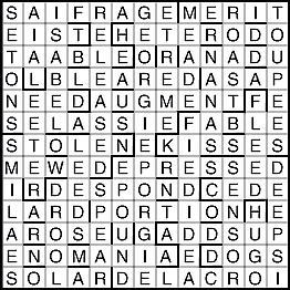 The October Puzzler solution