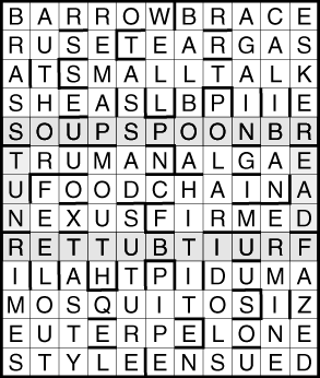 The November Puzzler Solution