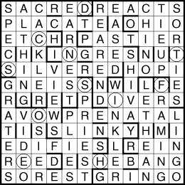 The March Puzzler Solution