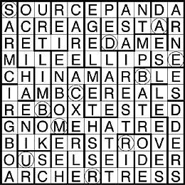 Solution to the November Puzzler