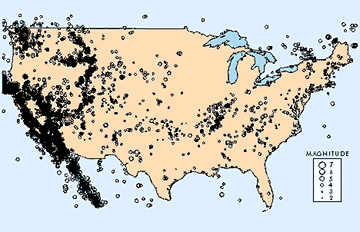 Earthquake Activity: 1974-1993
