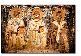 Byzantine frescoes