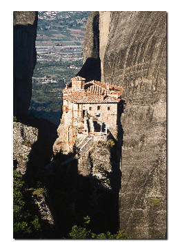 The Convent of Saint Varvara Roussanou