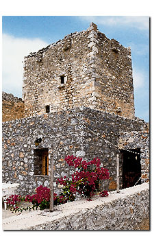 Nikos's family's tower