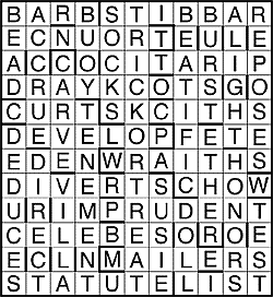 Solution to the October Puzzler