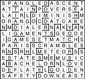 Solution to the September Puzzler