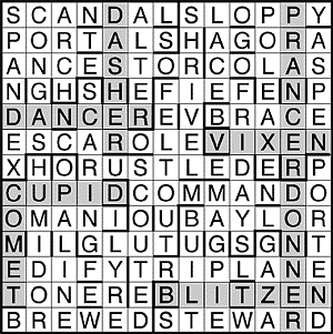 Solution to the December Puzzler