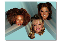 Bouncing Spice Girls' Heads