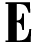 E