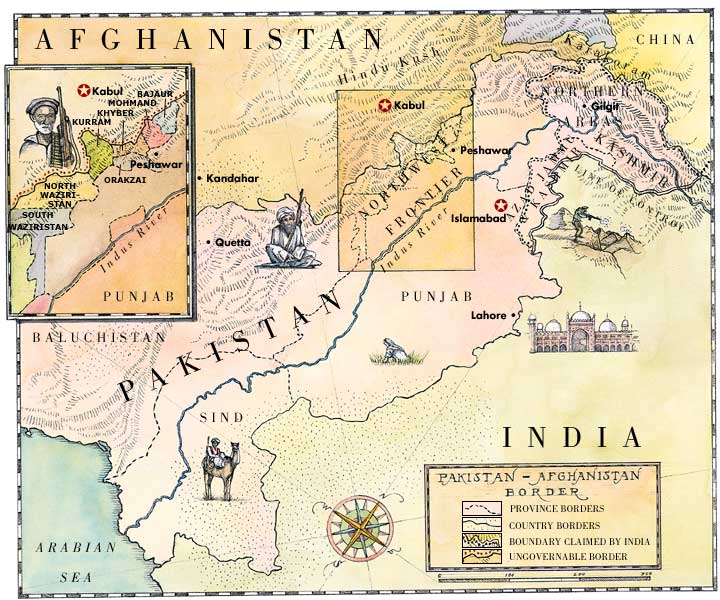 Map of the Subcontinent