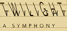 Twilight, A Symphony (cover)