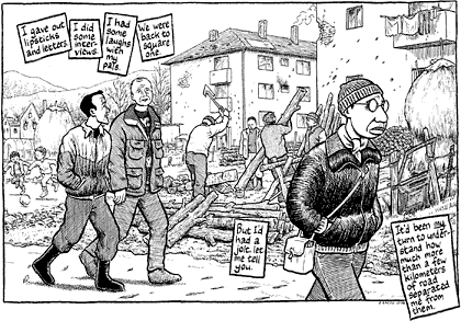 Panel from 'Safe Area Gorazde'